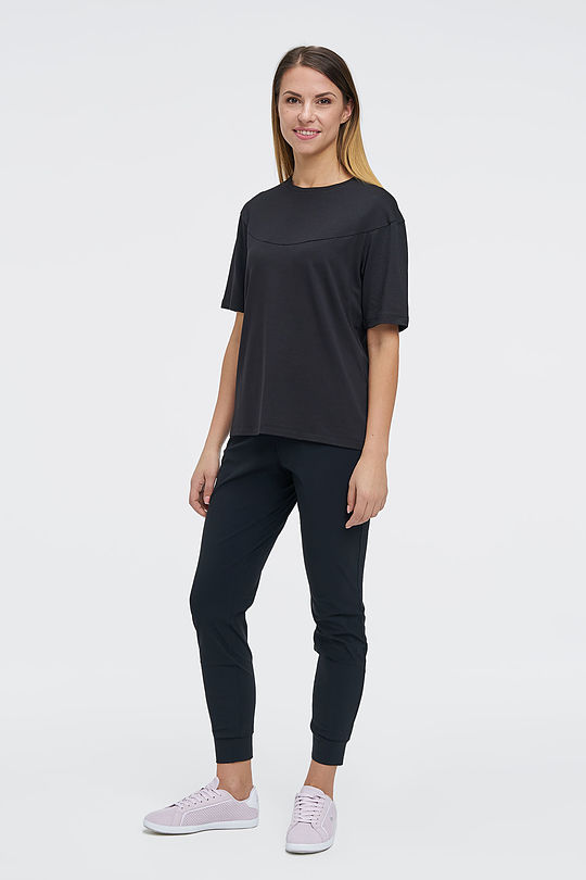 Modal tunic top 5 | BLACK | Audimas