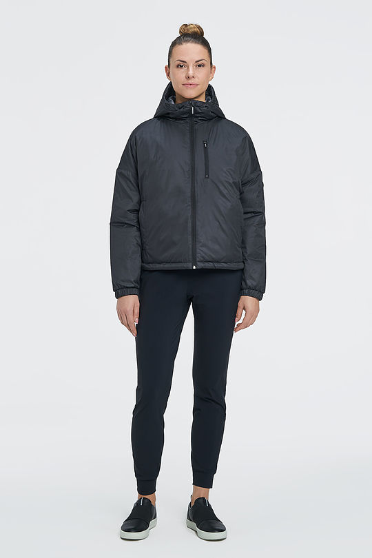 Reversible THERMORE insulated jacket 8 | BLACK | Audimas