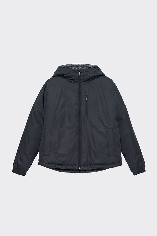 Reversible THERMORE insulated jacket 12 | BLACK | Audimas