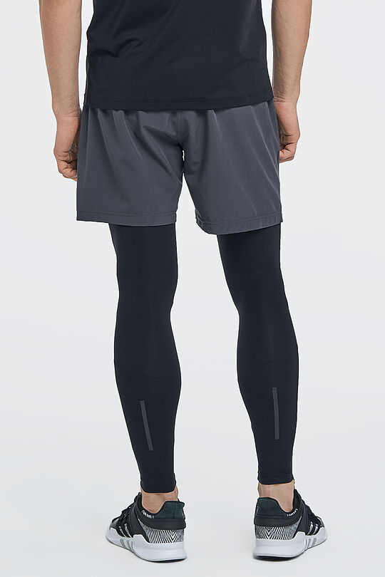 Printed medium length shorts 2 | GREY/MELANGE | Audimas