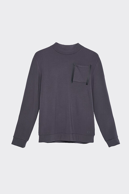 Viscose fleece sweatshirt 6 | GREY/MELANGE | Audimas