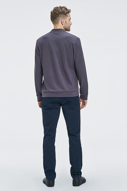 Viscose fleece sweatshirt 5 | GREY/MELANGE | Audimas