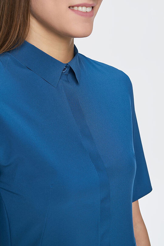 Wrinkle-free lightweight dress 3 | BLUE | Audimas