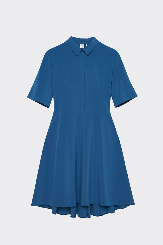 Wrinkle-free lightweight dress 7 | BLUE | Audimas