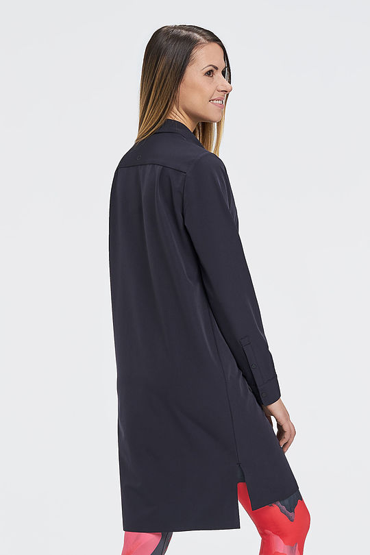 Weightless shirt dress, 2 | BLACK | Audimas