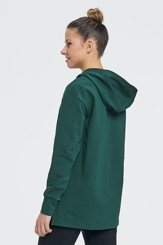 Modal tricot hoodie 2 | GREEN/ KHAKI / LIME GREEN | Audimas