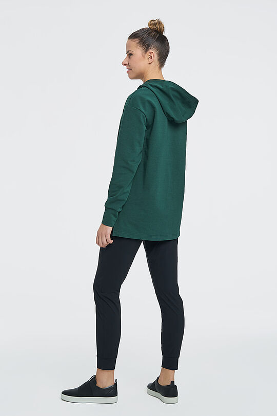 Modal tricot hoodie 6 | GREEN/ KHAKI / LIME GREEN | Audimas
