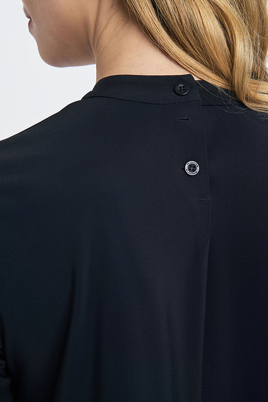 SENSITIVE tricot long sleeve dress 5 | BLACK | Audimas