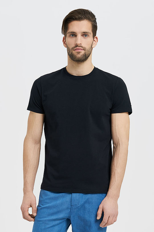 Cotton tee 1 | BLACK | Audimas