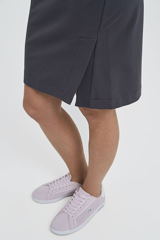 Modal tricot skirt 3 | GREY/MELANGE | Audimas