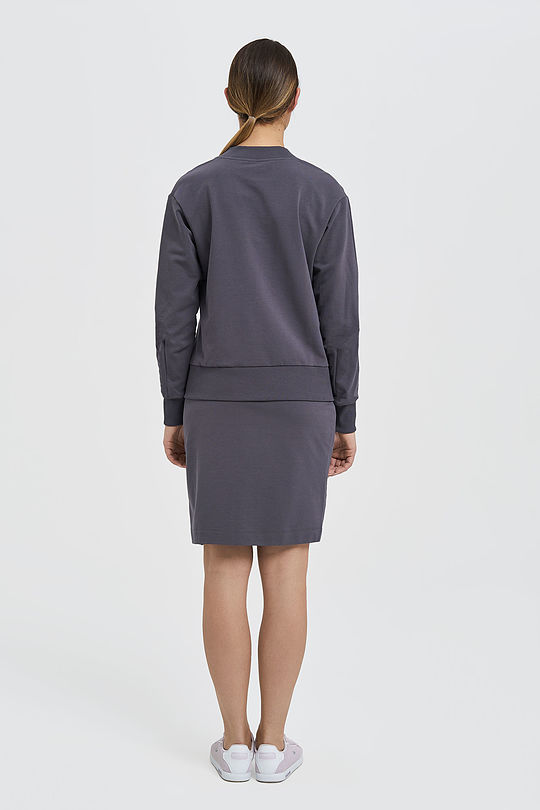 Modal tricot skirt 5 | GREY/MELANGE | Audimas