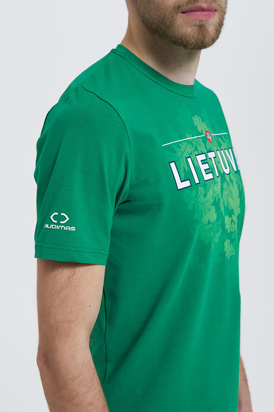 T-shirt GREGORY 3 | GREEN/ KHAKI / LIME GREEN | Audimas
