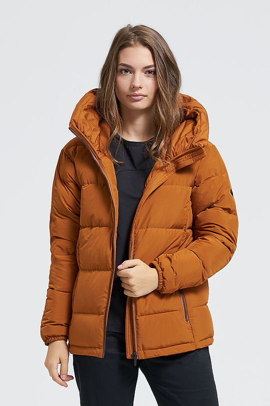 Down jacket 1 | BROWN/BORDEAUX | Audimas