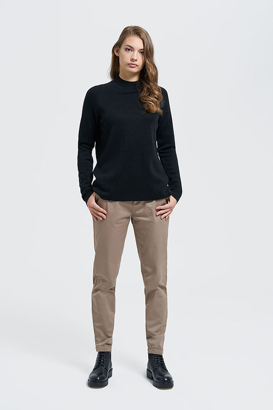 Merino wool sweater 5 | BLACK | Audimas