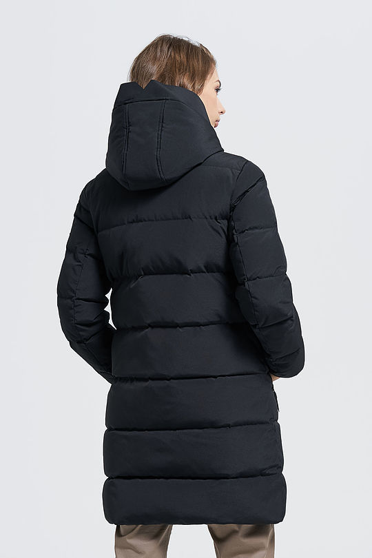 Long water repellent down jacket 2 | BLACK | Audimas