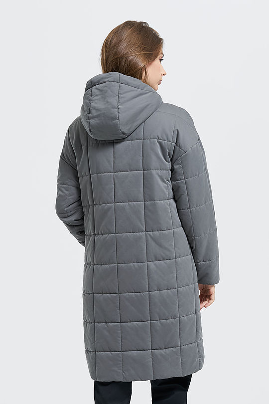 Long Thermore insulated jacket 2 | GREY/MELANGE | Audimas