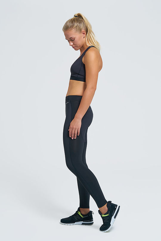 Functional wind-stopper tights 7 | BLACK | Audimas