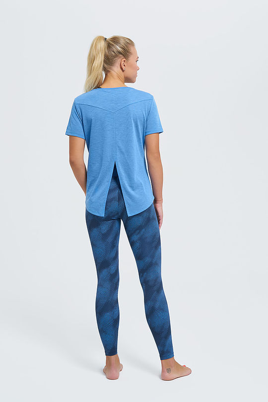 Printed functional tights 7 | BLUE | Audimas