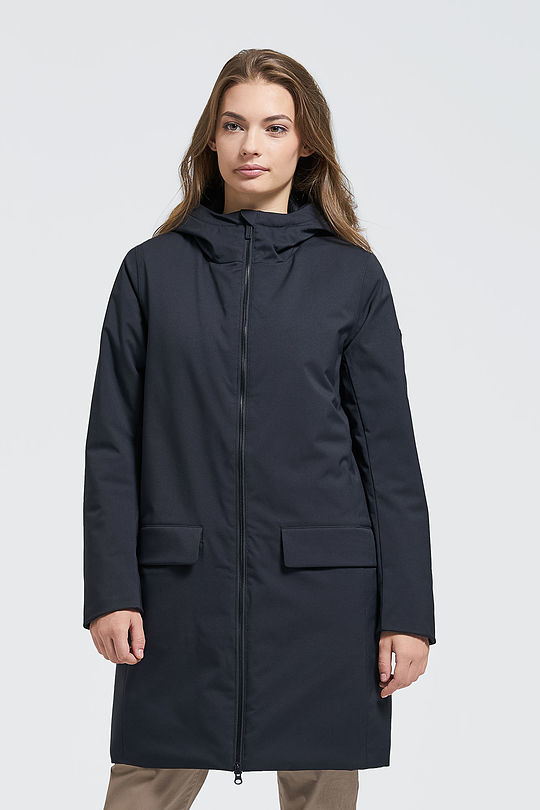 Long water resistant Thermore insulated parka 1 | BLACK | Audimas