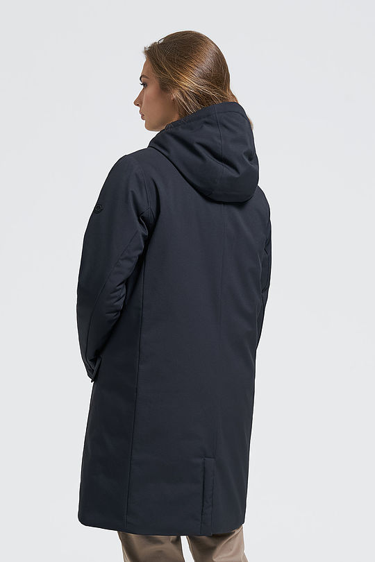 Long water resistant Thermore insulated parka 2 | BLACK | Audimas