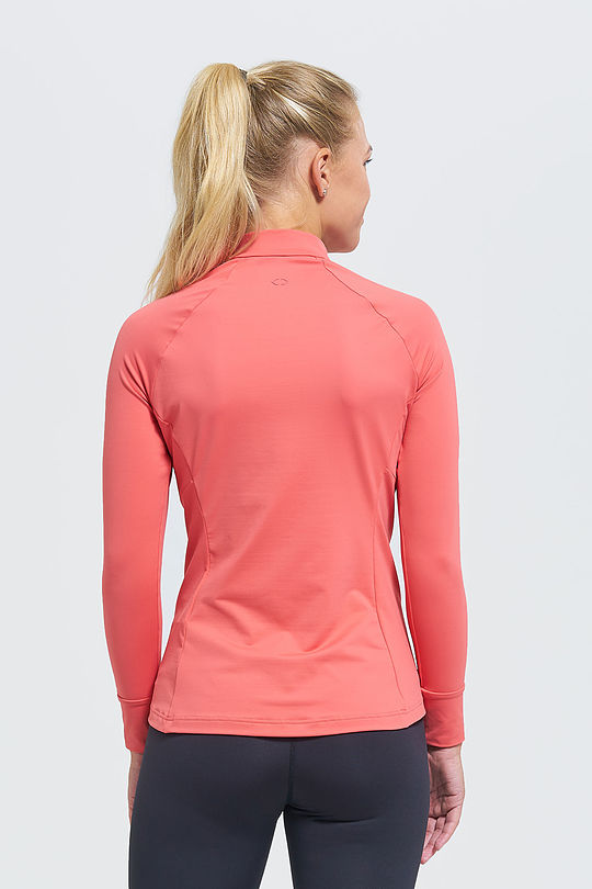 Light functional zip-through jacket 2 | RED/PINK | Audimas