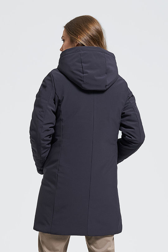 Long water resistant Thermore insulated parka 2 | BLACK | Audimas