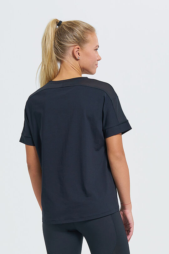 Oversized functional prolonged tee 2 | BLACK | Audimas