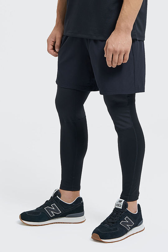 Compression wind-stopper tights 1 | BLACK | Audimas