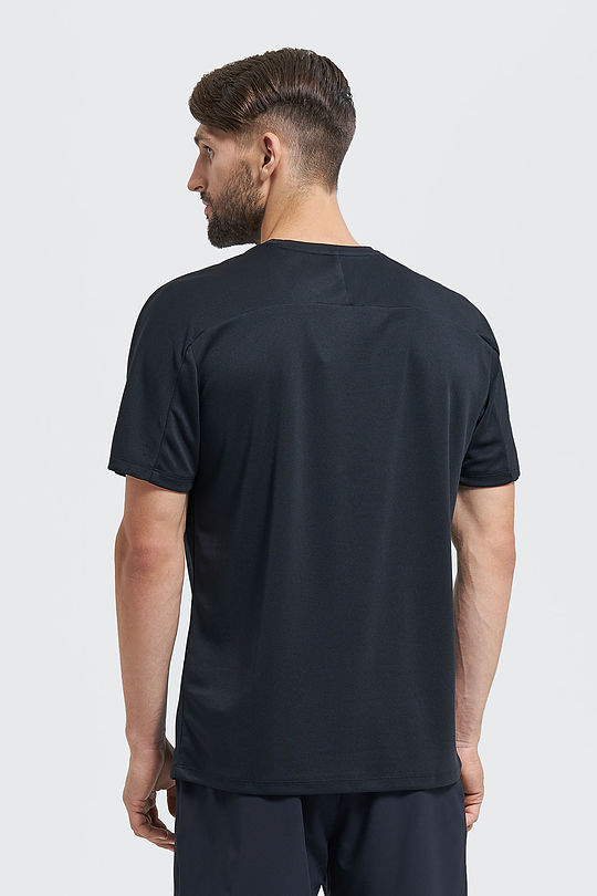 Functional tee with print 2 | BLACK | Audimas