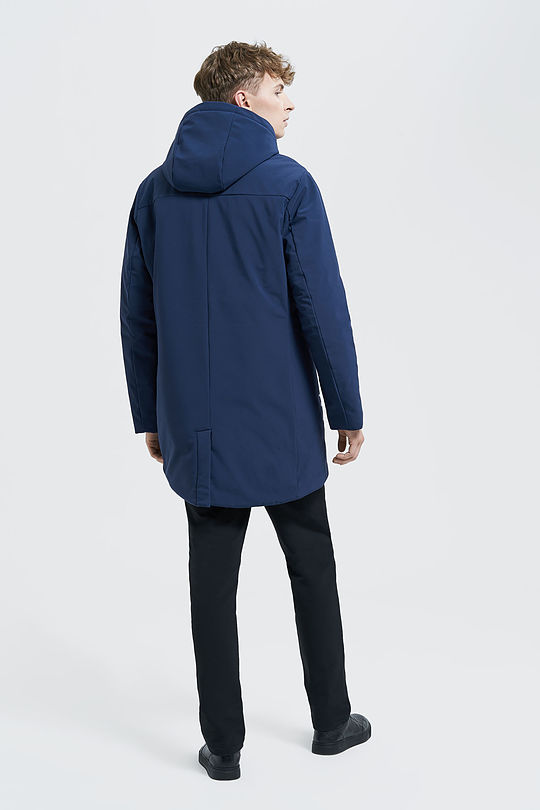 Long water repellent Thermore insulated parka 8 | BLUE | Audimas