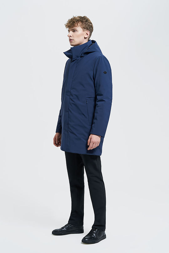 Long water repellent Thermore insulated parka 6 | BLUE | Audimas
