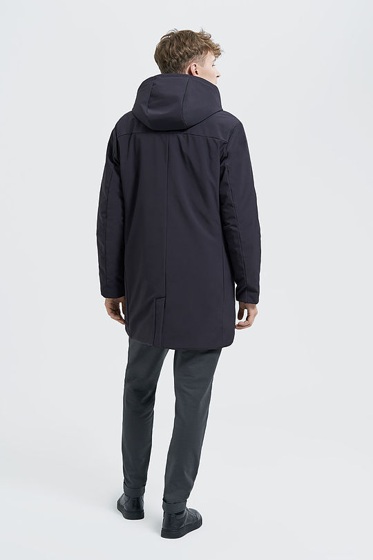 Long water repellent Thermore insulated parka 7 | BLACK | Audimas