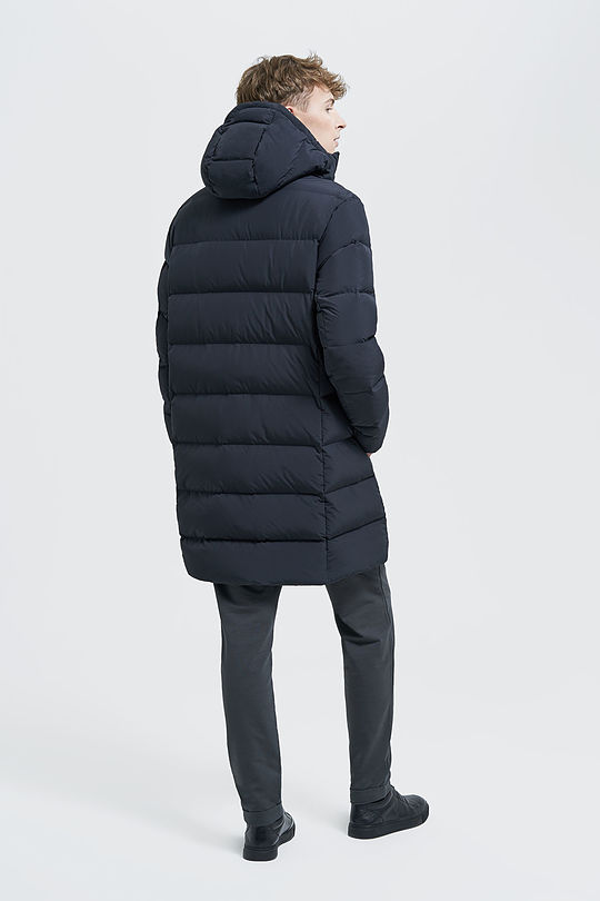 Puffer long down jacket 7 | BLACK | Audimas