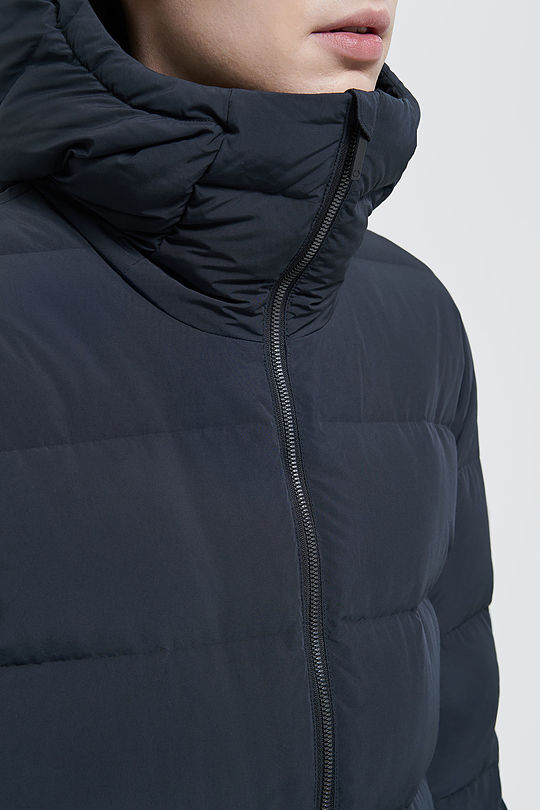 Puffer long down jacket 3 | BLACK | Audimas