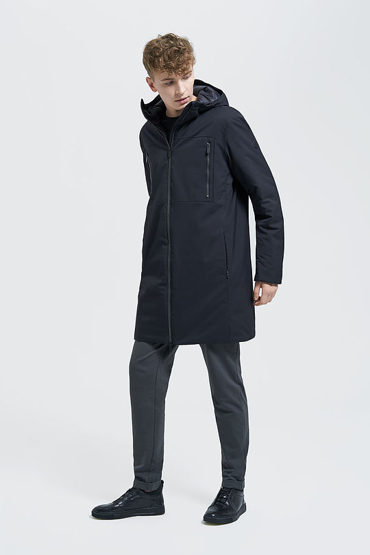 Long rain protective Thermore insulated parka 6 | BLACK | Audimas