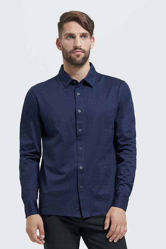 Mercerized cotton shirt | Audimas
