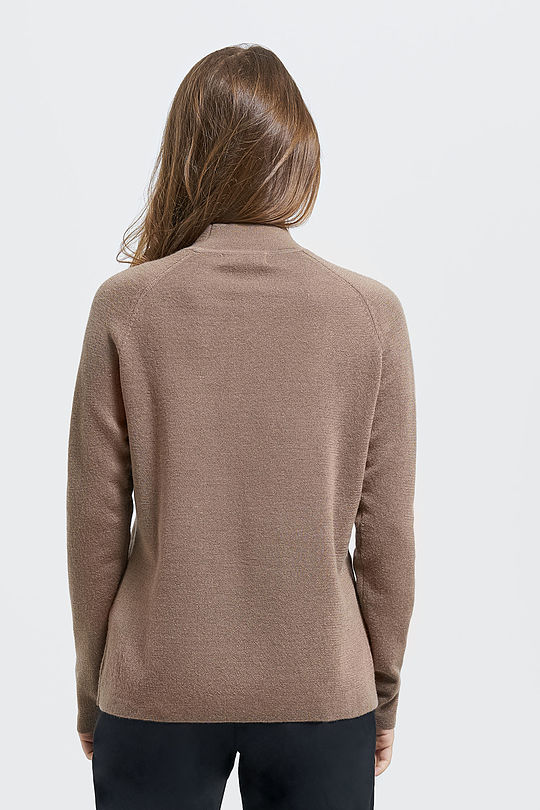 Merino wool sweater 2 | BROWN/BORDEAUX | Audimas