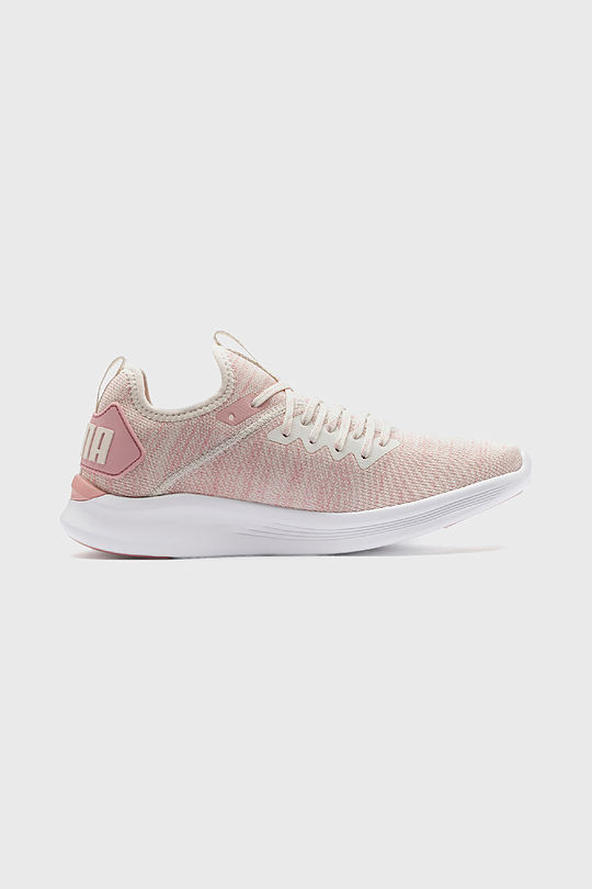 PUMA Women's  IGNITE Flash evoKNIT Sneaker 6 | PASTEL PARCHMENT/ROS | Audimas