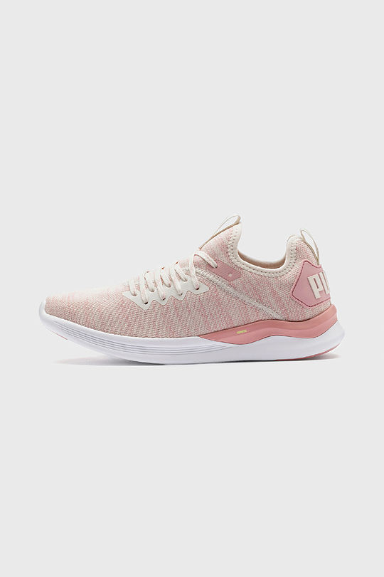 PUMA Women's  IGNITE Flash evoKNIT Sneaker 5 | PASTEL PARCHMENT/ROS | Audimas