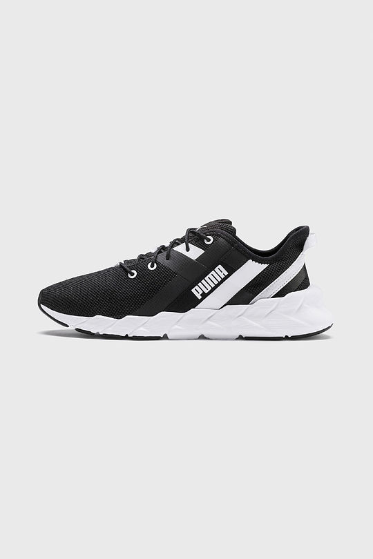 PUMA Women's Weave XT Sneaker 5 | BLACK/WHITE | Audimas