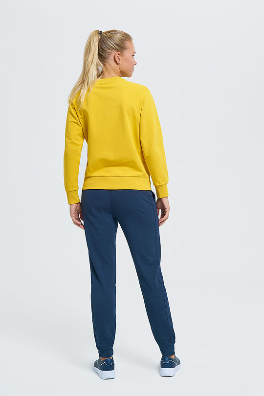 Modal cotton terry sweatpants 7 | BLUE | Audimas