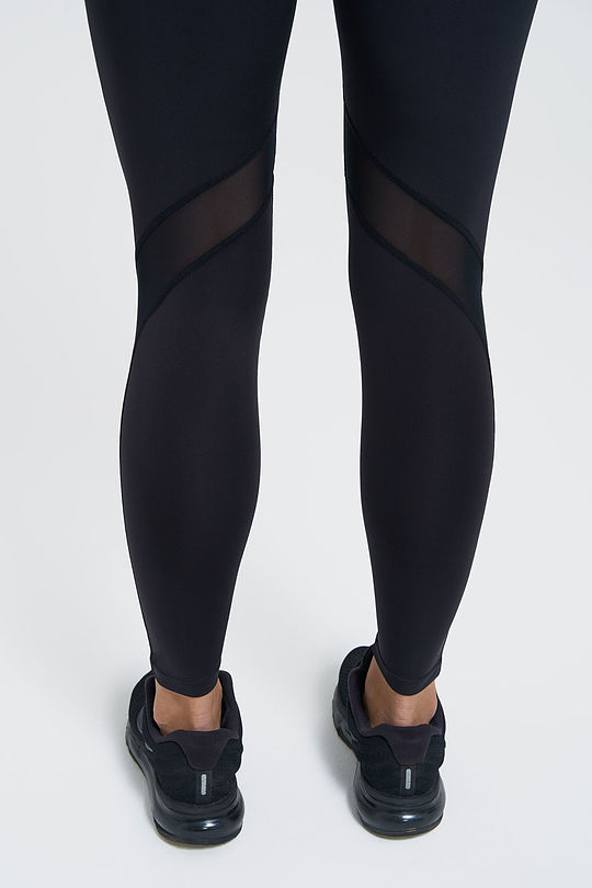 Functional mesh insert tights 4 | BLACK | Audimas