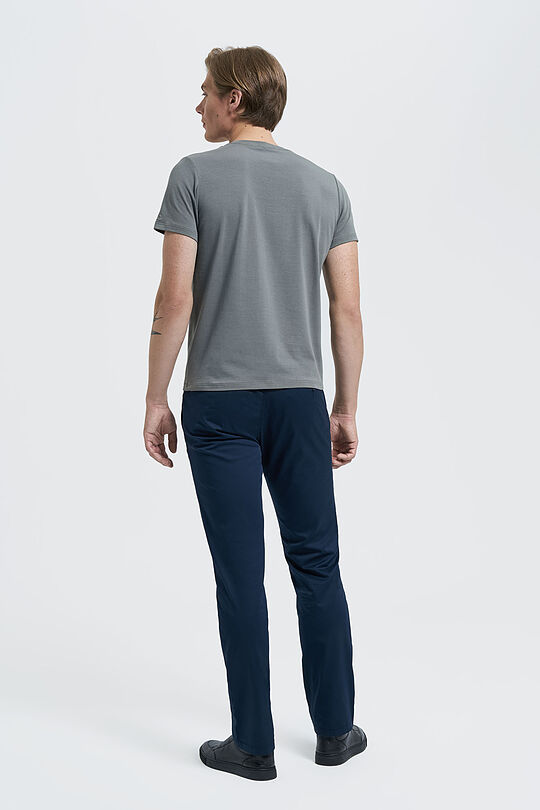 Cotton tee 6 | GREY/MELANGE | Audimas