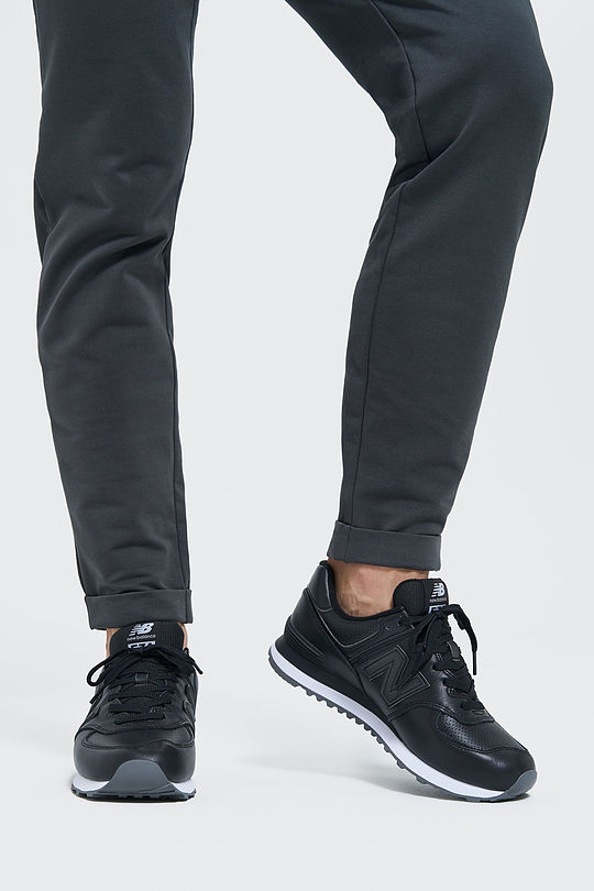 NEW BALANCE Men's ML574SNR Casual Sneaker 1 | SNR BLACK/WHITE | Audimas