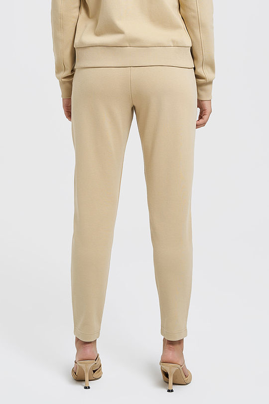 High waist belted pants 2 | YELLOW/ORANGE | Audimas