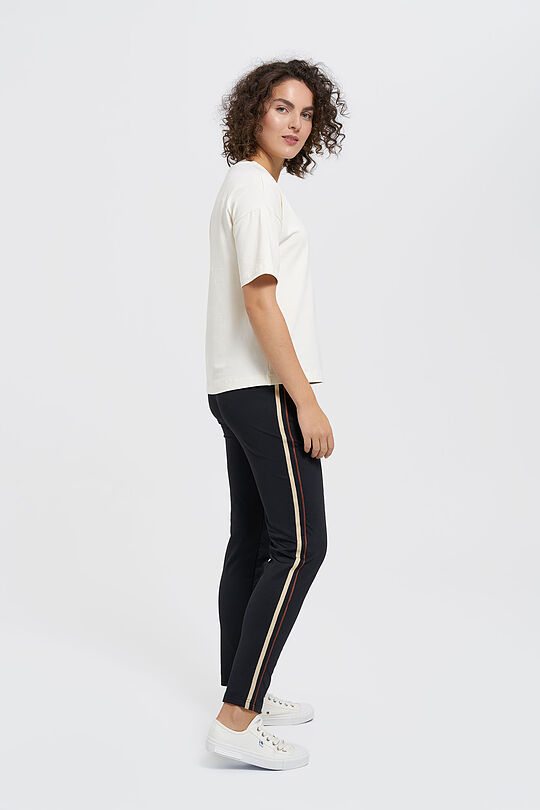 Sweatpants with side-stripe detail 5 | BLACK | Audimas