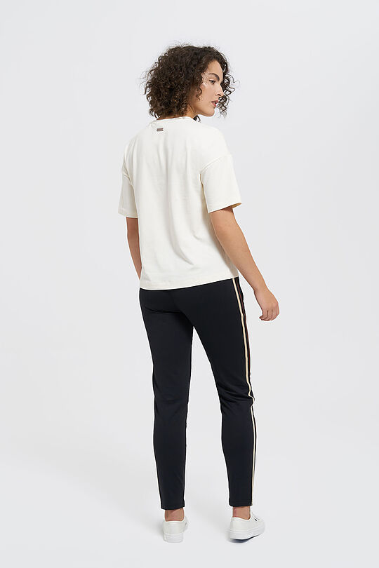 Sweatpants with side-stripe detail 6 | BLACK | Audimas