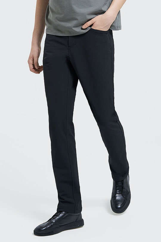 Casual woven winter pants 1 | BLACK | Audimas