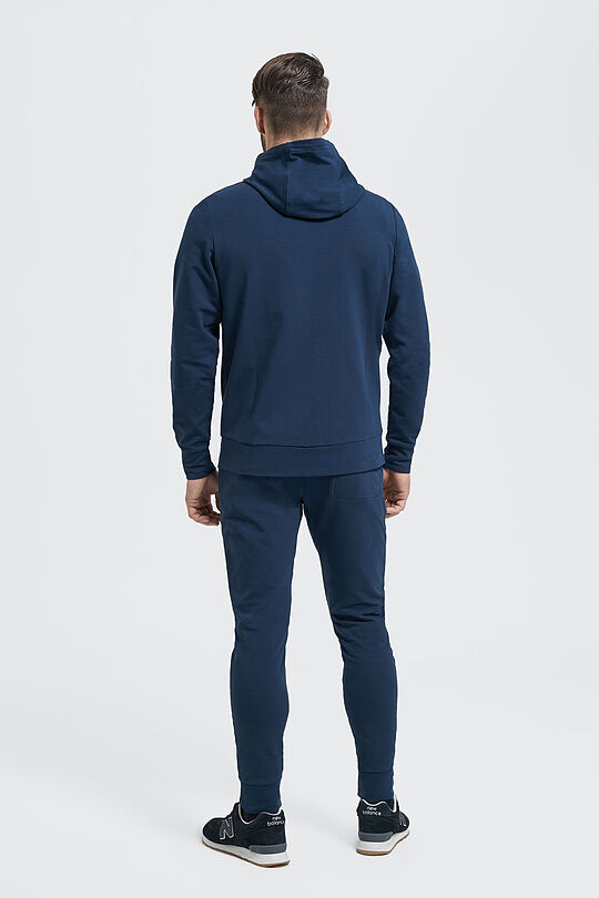 Cotton terry zip-through hoodie 7 | BLUE | Audimas
