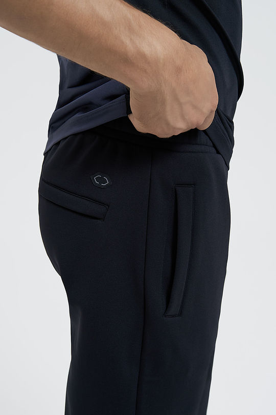 Fleece regular fit sweatpants 3 | BLACK | Audimas